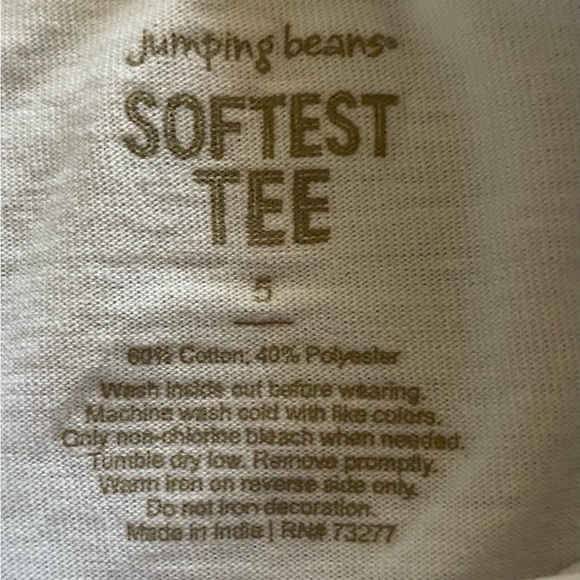 GIRLS SIZE 5 OUTFIT-CHILDRENS PLACE CORDUROY JUMPER WITH WHITE TOP - Picture 6 of 6